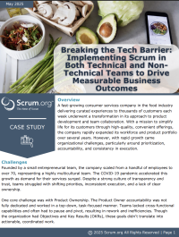 Breaking the Tech Barrier: Implementing Scrum in Both Technical and Non-Technical Teams to Drive Measurable Business Outcomes